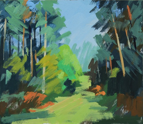 Bedgebury Forest, Feb study